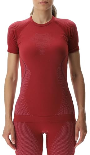 UYN U100044 EVOLUTYON UW SH_SL T-Shirt Women's Anspruchsvolles Rot/Bordeaux/Bordeaux XL