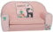 Delsit Kindersofa zum Ausklappen - Kinder Sofa mit Schaumstofffüllung - Sofa Kinder mit Abnehmbarem Bezug - Kindermöbel Kindersofa Mädchen - Kindercouch - 9 Monate bis 4 Jahre - DT2-23001