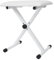 Ｌｏｎｇｅｙｅ Longeye Adjustable Piano Bench, Keyboard Bench Easy to Assemble, X-Style, White