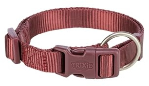 Trixie - Trixie Halsband Hund Premium Sangria rot