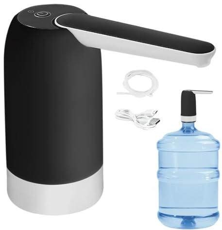 Bexdug Water Bottle Pump | 800mAh Water Jug Pump for Bottles,Electric Water Pump, Small Bottled Water Dispenser, Water Cooler Dispenser for Outdoor Camping