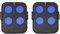 Garagentor Handsender Fernbedienung Transmitter 100% kompatibel mit 433,92MHz Mhouse/MyHouse TX3 TX4 GTX4 MOOVO mt4 mt4v mt4g Garagentor Fernbedienung (2 Stück)