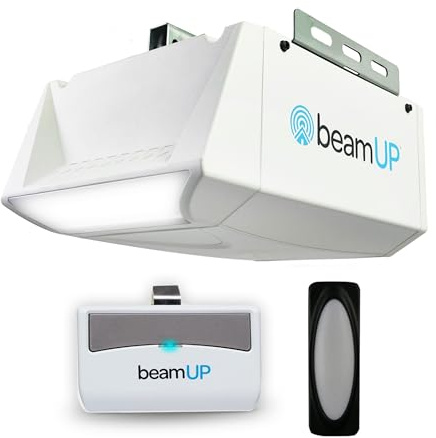 beamUP BU50 Pacer Garage Door Opener, White
