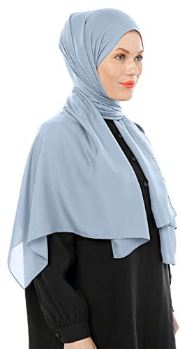 Chanpning Muslimische Turban Damen Türkisch Klassische Kopftücher Slouchy Hijab Set Vorgebunden Beanie Haarabdeckung Chemio Turban Stretch Kopftüchern Modern Hidschab Umrah Cap