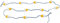 Float Lane Line Corde de séparation de sécurité pour piscine intérieure en PVC 5 m 7 cm Amélioration de la sécurité Concurrence standardisée
