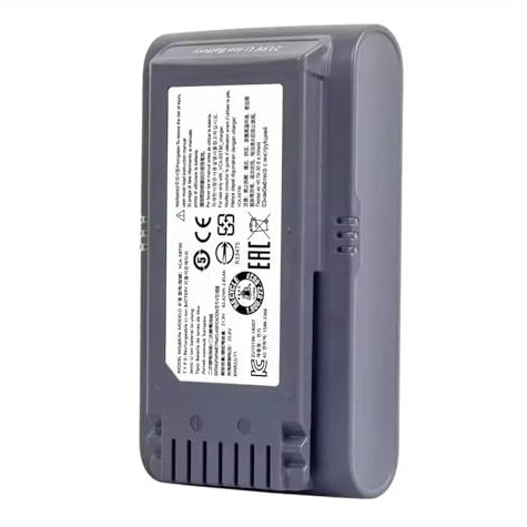 Compatibile con aspirapolvere Samsung con batteria agli ioni di litio da 21,6 V e 5000 mAh Jet 90/Jet 75 Pet/Jet 75 Aspirapolvere senza fili VCA-SBT90/XAA(5000mah)