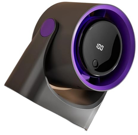 PENCHEAK Wall Mountable Cooling Air Circulation Fan Featuring Temperature Monitor ABS Housing Suitable For Home And Office Use Wall Fan With Digital Display