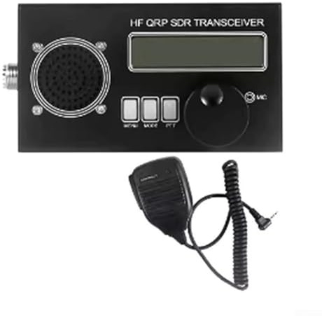 USDX 8-Band HF QRP SSB CW Shortwave Transceiver with 6000mAh Battery Built-in Microphone Metal Housing for Amateur Radio