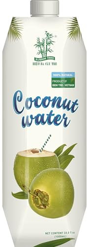 BAMBOO TREE - Eau de noix de coco - (1 X 1 LTR) (L'emballage peut varier)