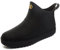 GURGER Stivali di Gomma Donna Uomo Stivaletti Pioggia Stivaletto Bassi Impermeabili Wellington Nero Taglie 41