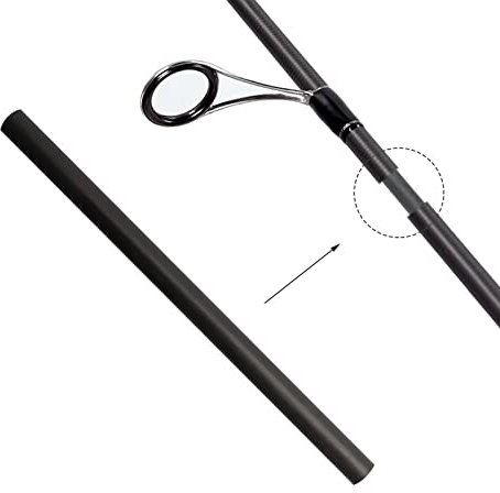 Dovesun Angelrute Reparatur Kit, Spinnrute Wurfrute Reparatur Kohlefaser Stock 8mm/1Stück
