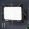 Viugreum 150W Led Strahler Außen 12000LM Flutlicht Aussen IP65 Aussenstrahler 5000K Fluter Kaltweiss Scheinwerfer Flutlichtstrahler mit 75cm Cable fur Hinterhof Auffahrt Garage Flur