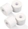 LiangMai 4 Rolls Zinc Oxide Tape - Strong Adhesive White Athletic Tape, No Ticky Residue, Easy Tear Sports Tape for Rock Climbing, Tennis, Gymnastics & Boxing（3.8cm×10m）