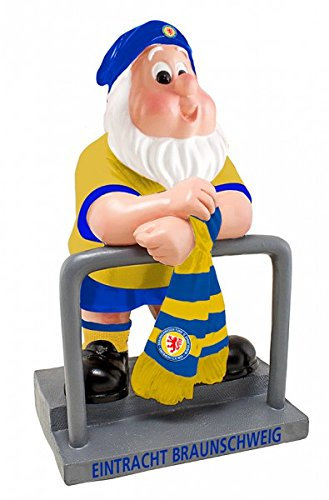 Eintracht Braunschweig Gartenzwerg Südkurve - Polyresin - 16 cm Grün