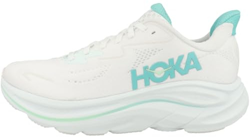 HOKA One One 1162031-WTCL Clifton 10 White/Cielo Blue Women's Scarpe Taglia US 6