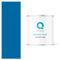 Q-COVER Keramik Farbe 2L (ca.14m²) Dunkelblau Wandfarbe Innenfarbe Abwaschbar Klasse 1 Mattfarbe Deckenfarbe Scheuerfest Küche Bad Treppen Ceramic Hohe Deckkfraft