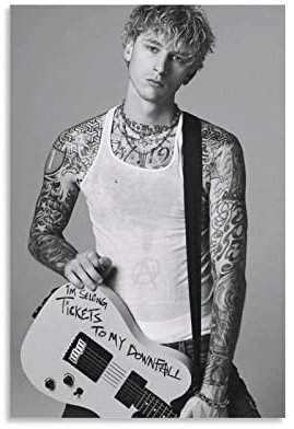 MINGYANMAO Pintura De La Lona 60 * 80cm Mitragliatrice Kelly Tela Wall Art Soggiorno Poster Camera da letto Decorazione Pittura Senza Cornice