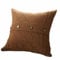 Brydon 45cm*45cm Knitting Sofa Cushion Cover Home-organizer Tech Cotton Removable Knitted Decorative Pillow Case Cable Knitting Patterns Square Warm Throw Pillow Covers (45cm*45cm, Khaki)