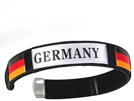 KarnevalsTeufel.de Armband Fan Germany Armreif Deutschland Fanartikel Schmuck