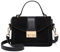 Miss Lulu Sac Bandoulière Femme Sac à Main Moyen en Simili Cuir et Daim Vintage - Tendance Sacs à Rabat pour Mode et Style 2025