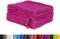 BaSaTex - Lot de 10 Gants de Toilette en 100% Coton Doux et Absorbant | Öko-Tex Made in Green | Ensemble de Gants de Toilette 15x21 cm | Couleur : Magenta