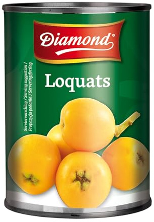DIAMOND Loquats leicht gezuckert, für exotischen Fruchtsalat und Smoothies - 1 x 580 ml