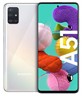 Samsung Galaxy A51 Smartphone Bundle (16,4cm (6,5 Zoll)) 128 GB interner Speicher, 4 GB RAM, Dual SIM, Android inkl. 30 Monate Herstellergarantie [Exklusiv bei Amazon] Deutsche Version