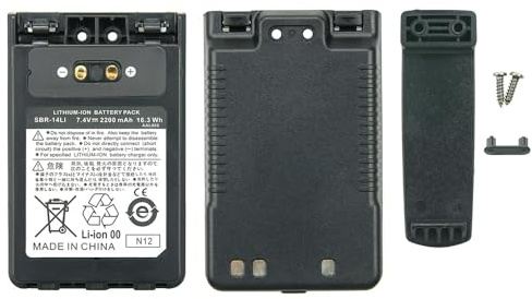 SBR-14LI 2200mAh Li-Ionen-Akku mit hoher Kapazität für VX-8R 8GR FT-1DR FT1XD FT-2D Serie Ersatzakku