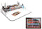 Silu- Vallejo Game Color mas Paint Station con Mesa de Trabajo Grande, Organiza los botes, Pinceles y herramientas, para pintar W40K, Miniaturas, Maquetas