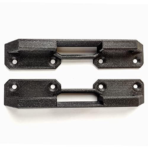 ULROAD 2x Halter für L-BOXX Bosch Sortimo L-SAFE Sicherung Fixierung Halterungen zum Aufschrauben | Für alle Bosch L BOXX Werkzeugkoffer Rollbrett Rollwagen selber bauen Montage Zubehör