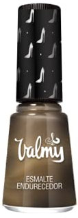 VALMY Esmalte de Uñas Normal - Pintauñas Tradicional de Secado Rápido, Brillo y Duración de Hasta 7 Días, Compatible con Uñas Acrílicas, Gel o Naturales, Gris (Color Electra #270), 14ml