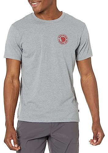 Fjällräven Logo T-Shirt | Mischung aus Bio-Baumwolle und recyceltem Polyester. Rundhalsausschnitt. Logo-Print vorne.