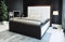 Sofa Dreams Wasserbett Varese mit beheizbarer Wasserbettmatratze und kompletter Technik LED Beleuchtung 140x200 160x200 180x200 200x200 200x220 (180 x 200 cm, Weiß-Schwarz)