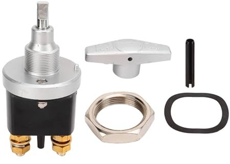 hauptschalter 12v,Hauptschalter 12V,Batterietrennschalter,Batterietrennschalter Für Fahrzeuge,12 V,500 A,Wasserdicht,Universell Für Auto,Boot,Wohnmobil