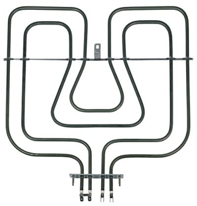easyPART Kompatibel/Ersatz für ZANKER 10027449 Heizung Heizelement Backofenheizung Oberhitze 800W/1650W Grill 230V Backofen Herd Ofen Alternativ Electrolux AEG 3970129015 Zanussi Progress Juno IKEA