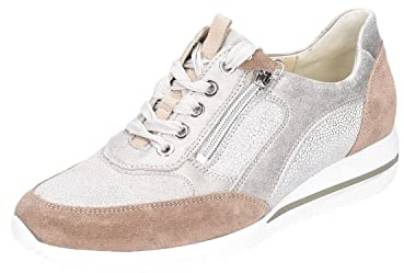 Waldläufer Lugina Halbschuh - Beige Nubukleder 39 EU