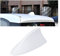 CGEAMDY Auto Haifischflossen-Antenne Abdeckung Verkleidung, FM/AM-Antenne, Hergestellt Aus ABS, Geringer Windwiderstand, für SUV, Trucks, Vans, Auto Tuning (Weiß)