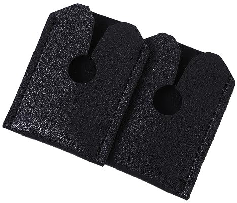 HAKIDZEL 2st Fall Rasierer Rasiererhülle Für Friseure Reisetasche Für Rasierer Handrasierer-etui Rasierer-schutztasche Tragetasche Für Rasierschutz Reisen Tragbar Schutzhülle Kunstleder