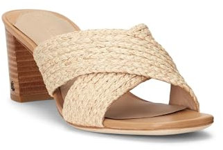 Lauren Ralph Lauren Freddi Bast-Sandalen für Damen, Braun, 40.5 EU