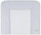 Matelas a langer bebe 75x72 cm - table à langer pour bébé avec plan, tapis imperméable facile à nettoyer à poser sur une machine à laver ou une commode Hemnes ou Malm Gris