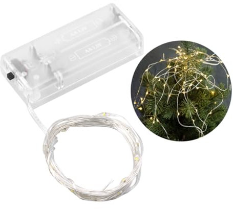 Garneck Led String Lichterkette Mit Glasvase Energiesparend Und Sicher Dekorative Flaschenbeleuchtung Zur Wandmontage Für Gemütliche Wohnatmosphäre