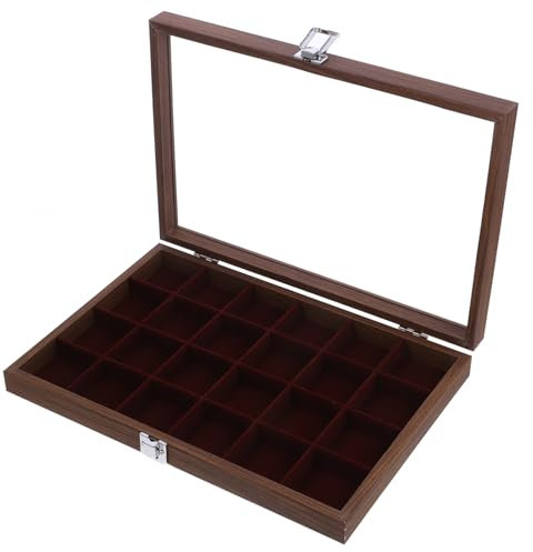 Zerodeko Aufbewahrungsbox Für Teebeutel Kaffeestation-Organizer Teedose Aus Geteilter Vorratsbehälter Aufbewahrungsbox Für Gewürze Container Schachtel Zuckerbeutel Büro Glas Haushalt
