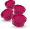 GRÄWE Sodastream Lot de 4 couvercles pour bouteilles en verre Penguin et Crystal Rose