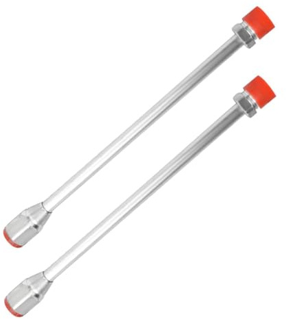 POFET 2PCS Universal Airless Paint Sprayer Extension Nozzle Paint Gun Airless Sprayer Extension Rod Pole For Airless Sprayer (30CM)