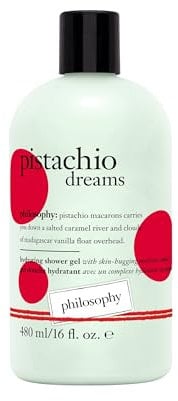 philosophy Pistachio Dreams Hydrating Shower Gel | 480 ml | Bubble Bath | Body wash