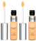 L'Oréal Paris Accord Parfait Radiant Serum Concealer Concealer aus Serum, auffüllend und hydratisiert, mittlere Abdeckung, hell, neutralisiert Augenringe mit Hyaluronsäure, Farbton 6 N, 2 Flaschen à