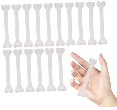 Garneck Mini Knochen Halloween Deko Für Spukhaus Dekoration Realistische Knochenornamente Für Halloween Feierlichkeiten Und Festlichkeiten