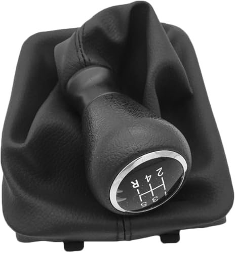 ANRAM Pomos Palanca de Cambios para Peugeot 206 406,Manija De Bola Pomo Cambios Marcha Coche Accesorios