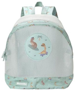 Monnëka Sanddichter Rucksack, leicht und atmungsaktiv, schnell trocknend, verstellbare, gepolsterte Schultergurte, perfekt für Handtücher und Strandspielzeug, Casual