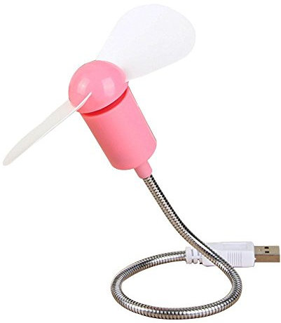 Greenlans Mini ventilateur de refroidissement USB flexible pour ordinateur portable de bureau